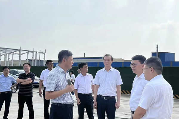 省工信局，發(fā)改委，科技局領導考察我公司2(圖1)