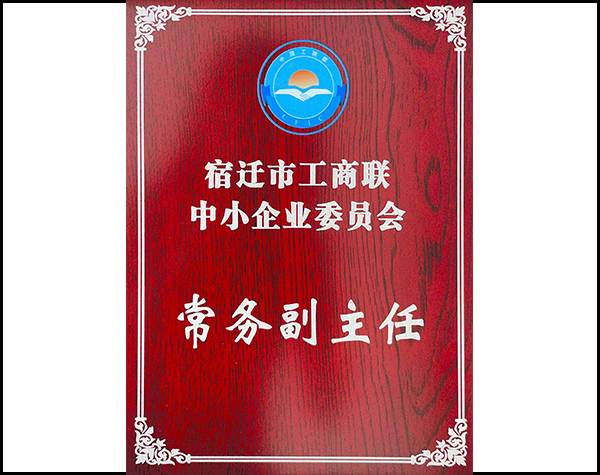 宿遷市工商聯(lián)中小企業(yè)委員會常務(wù)副主任(圖1)